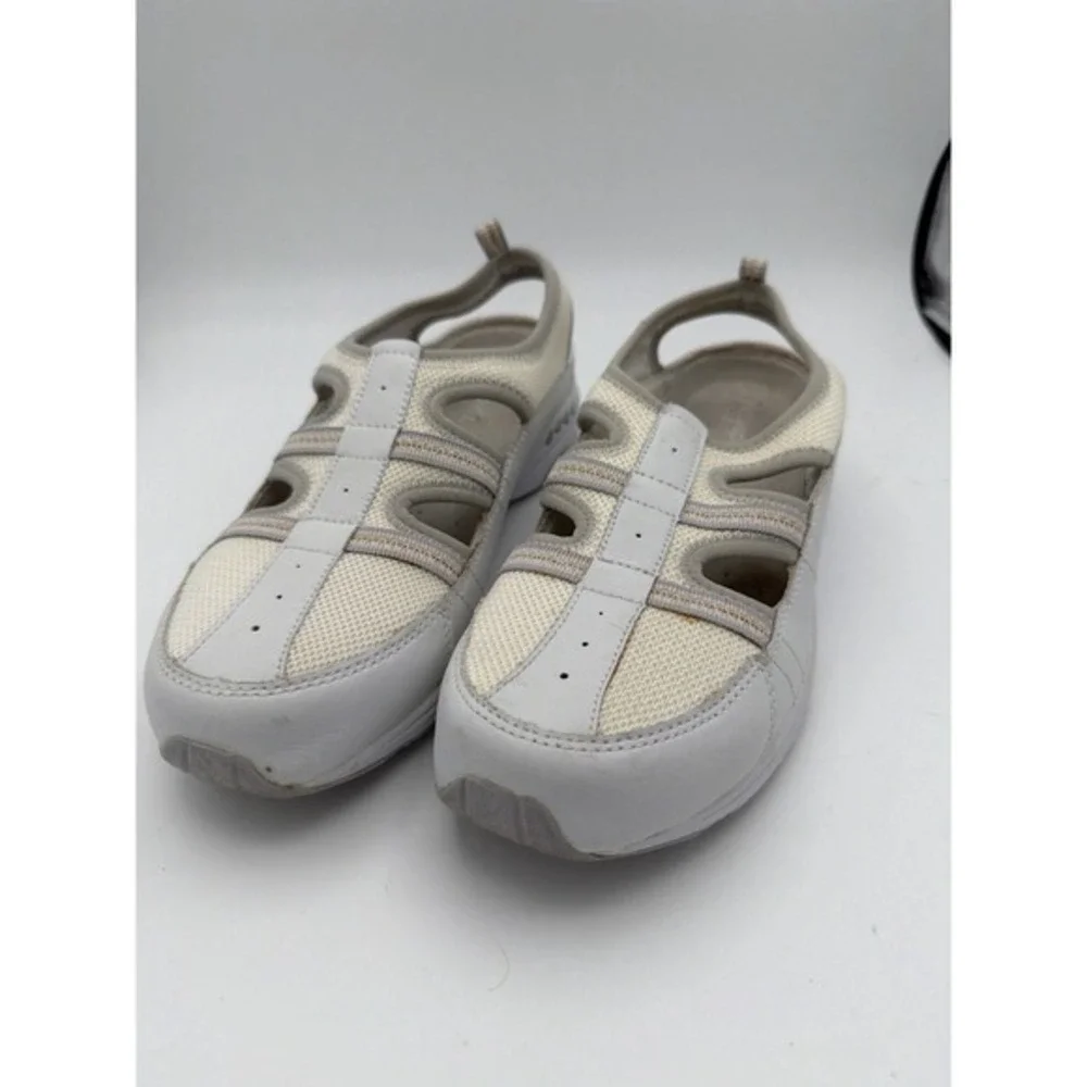 Easy Spirit Sesicilia Mary Jane Walking Shoes Womens 8.5M White Comfort. 1639